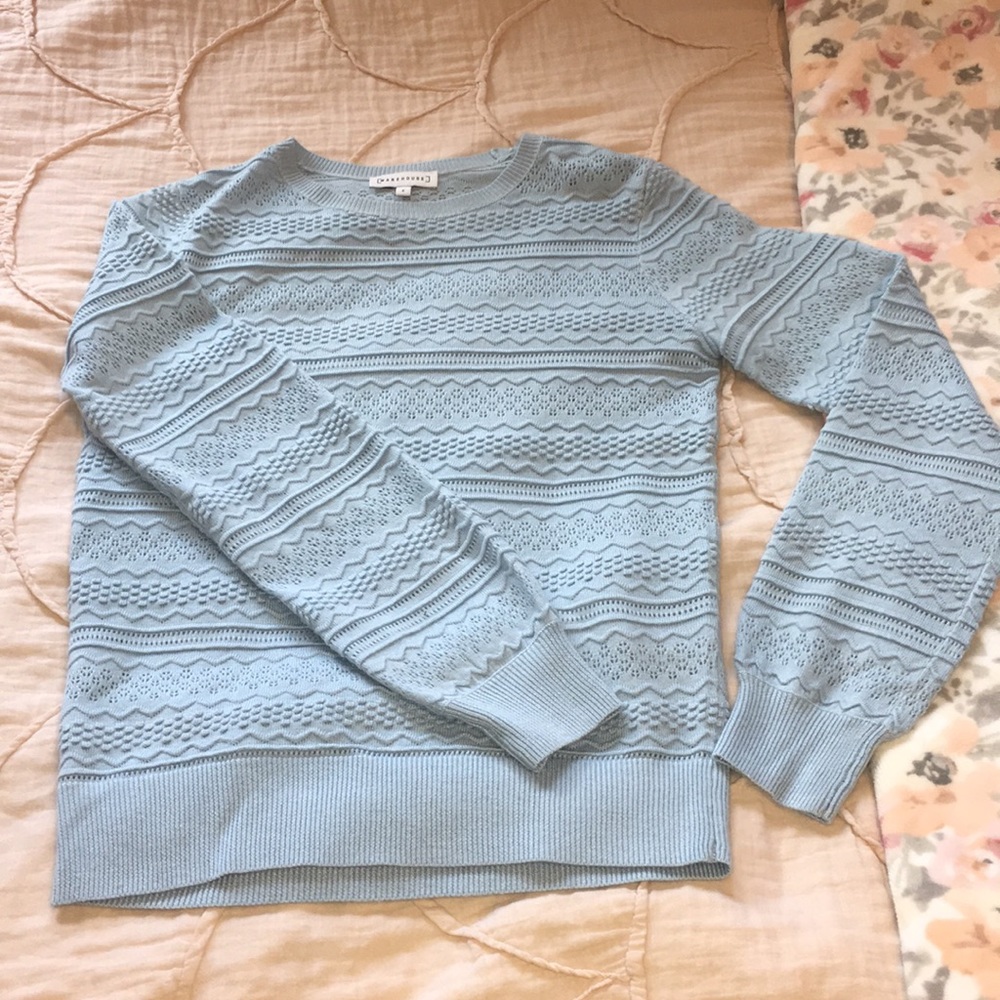 Blue sweater